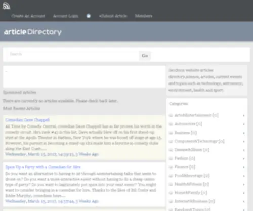 Seodmos.com(Seodmos Articles Directory) Screenshot