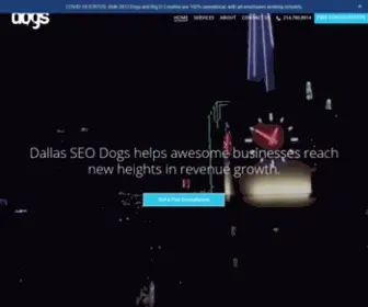 Seodogs.com(Dallas SEO Company) Screenshot