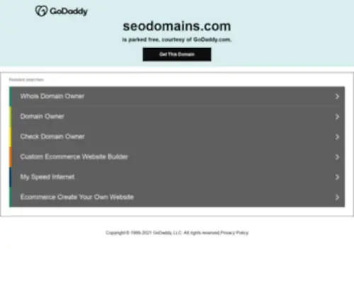 SeoDomains.com(Forsale Lander) Screenshot