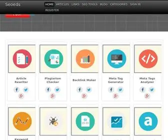 Seoeds.com(Site under maintenance) Screenshot