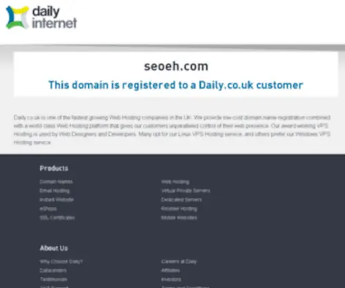 Seoeh.com(Free SEO Analysis) Screenshot