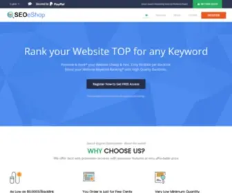 Seoeshop.com(Search Engine Marketing) Screenshot