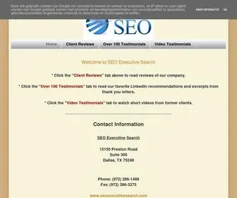 Seoexecutivesearchclientreviews.com(SEO Executive Search Reviews) Screenshot