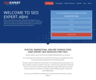 Seoexpertabhi.com(SEO Expert Abhi) Screenshot