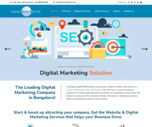 Seoexpertsbangalore.com(Best Digital Marketing Company in Bangalore) Screenshot