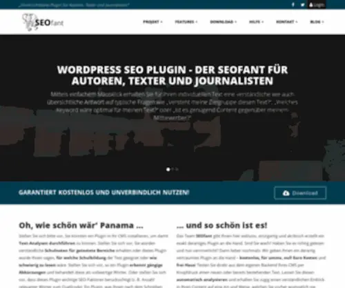 Seofant.com(Wordpress SEO Plugin) Screenshot