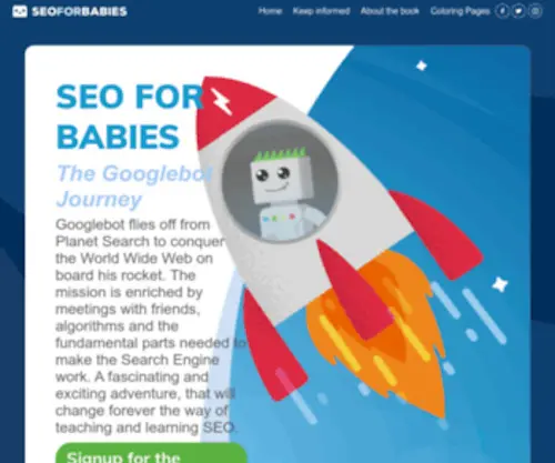 Seoforbabies.com(SEO For Babies) Screenshot