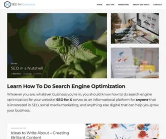 Seoforx.com(Learn "What is SEO" in your industry) Screenshot