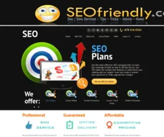 Seofriendly.com(SEO Friendly Tips and Tricks SEO Industry News) Screenshot