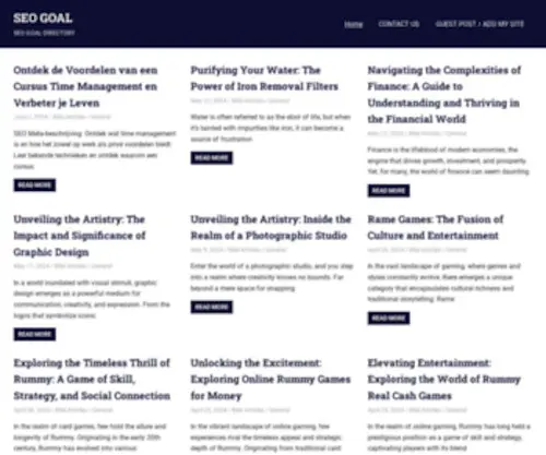 Seogoal.Online(Seogoal online) Screenshot