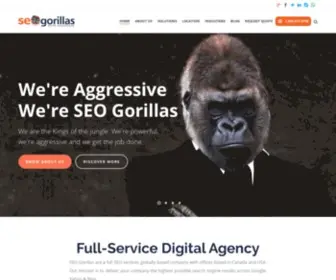 Seogorillas.com(SEO Toronto) Screenshot