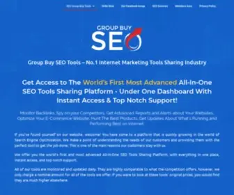 Seogroupbuy.net(SEO Group Buy) Screenshot