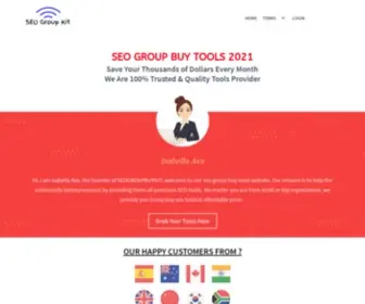 Seogroupbuykit.com(SEO Group Buy Tools) Screenshot