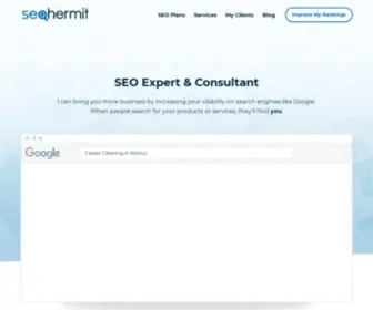 Seohermit.com(SEO Hermit) Screenshot