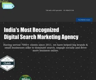 Seoindiancompany.com(We are SEO Indian Company) Screenshot