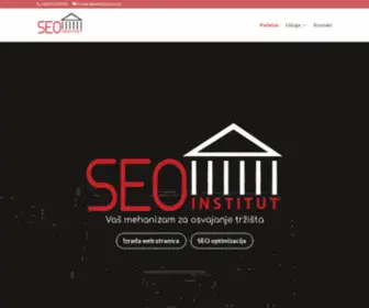 Seoinstitut.com.hr(SEO Institut) Screenshot