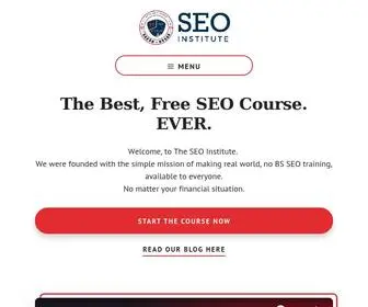 Seo.institute(Expert SEO Guides & Community Blog) Screenshot