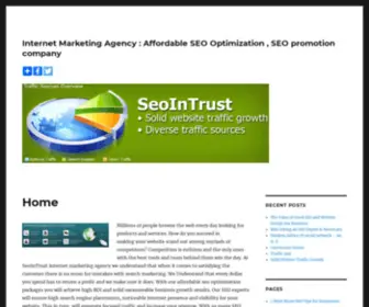 Seointrust.com(Seointrust) Screenshot