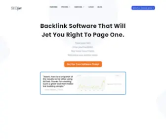 Seojet.net(Backlink Management Software & Link Building Tool) Screenshot