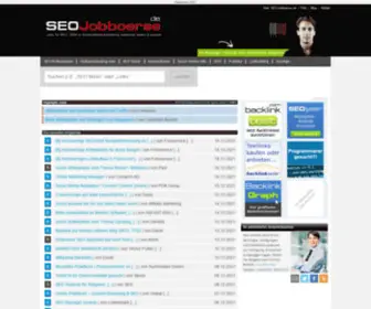 Seojobboerse.de(Hier Jobs für Suchmaschinenoptimierung (SEO)) Screenshot