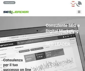 Seoleader.digital(Consulente SEO & Digital Strategist) Screenshot