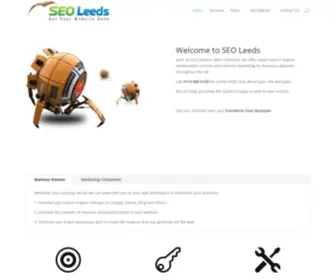 Seoleeds.net(SEO Leeds Search Engine Optimisation and Web Marketing Services UK) Screenshot