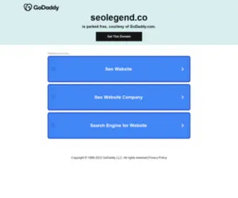 Seolegend.co(Seolegend) Screenshot