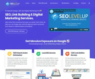 Seolevelup.com(Chicago Website Design) Screenshot