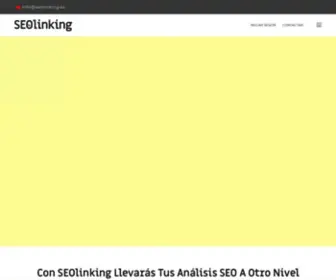 Seolinking.es(Plataforma con herramientas SEO online gratuitas) Screenshot