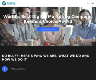 Seolix.com(The Global Internet Marketing Company) Screenshot