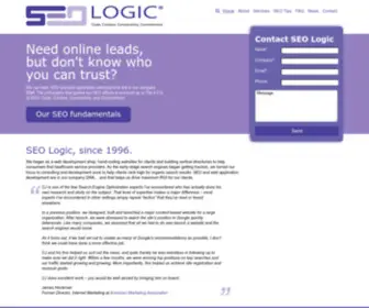 Seologic.com(SEO Logic®) Screenshot