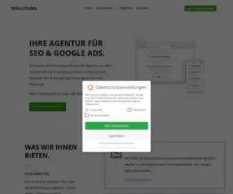 Seolutions.io(Home) Screenshot