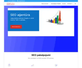 Seo.lv(Specializēta SEO aģentūra palīdzēs tikt Google top pozīcijās. SEO pakalpojumi) Screenshot
