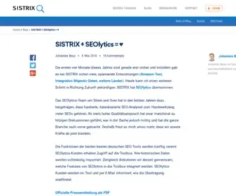 Seolytics.de(SISTRIX ist dein SEO) Screenshot