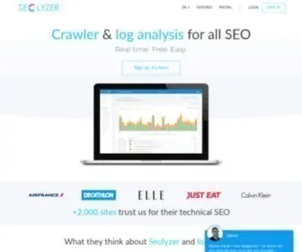 Seolyzer.io(All-inclusive Technical SEO Data Platform) Screenshot