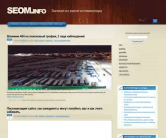 Seom.info(SEO оптимизация сайта под поисковые системы) Screenshot