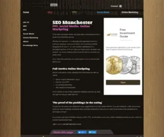 Seomanchester.com(SEO, PPC & Social Media Marketing Services) Screenshot