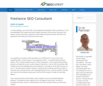 Seomark.co.uk(Freelance SEO Consultant Mark Walters) Screenshot