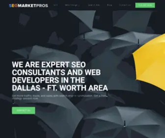 Seomarketpros.com(Expert SEO Consultants and Web Design Services in Dallas) Screenshot