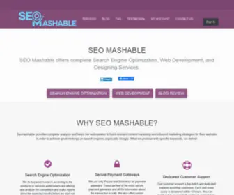 Seomashable.com(SEO MASHABLE) Screenshot