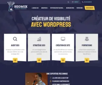 Seomix.fr(Agence Référencement naturel et WordPress) Screenshot