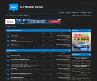 Seomotionz.com(SEO MotionZ Forum) Screenshot