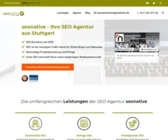Seonative.de(Professionelle SEO Agentur) Screenshot