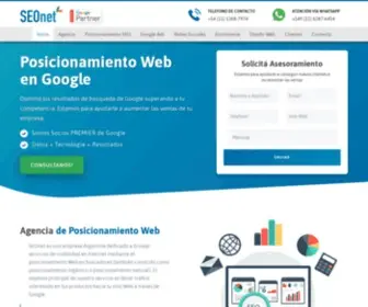 Seonet.com.ar(Posicionamiento) Screenshot