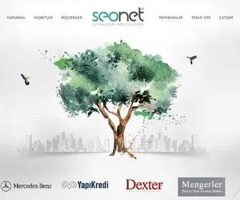 Seonet.com.tr(Profesyonel Web Tasarım Ajansı) Screenshot