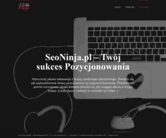 Seoninja.pl(Blog o seo i pozycjonowaniu stron) Screenshot