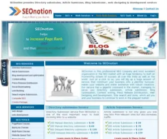Seonotion.com(SEO Service) Screenshot