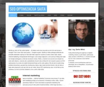 SeooptimizacijasajTa.rs(SEO optimizacija sajta) Screenshot