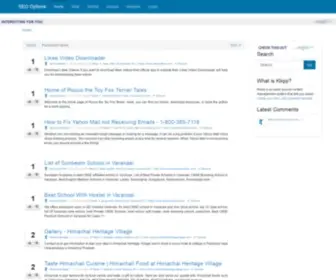 Seooptions.ml(Your Source for Social News and Networking) Screenshot