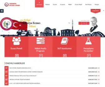 Seo.org.tr(Bölge Sakarya Eczacı Odası) Screenshot